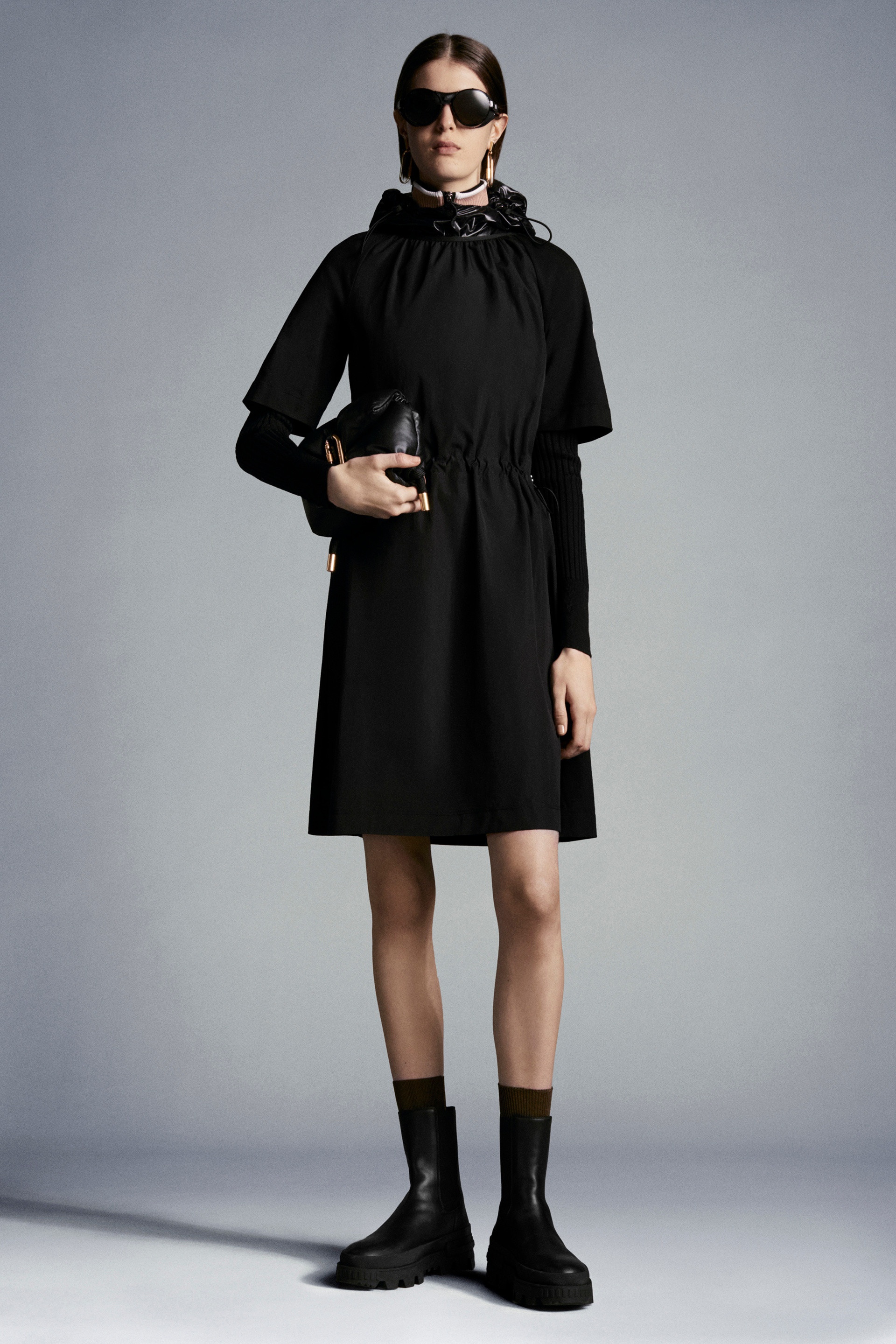 Dress With Drawcord - 2