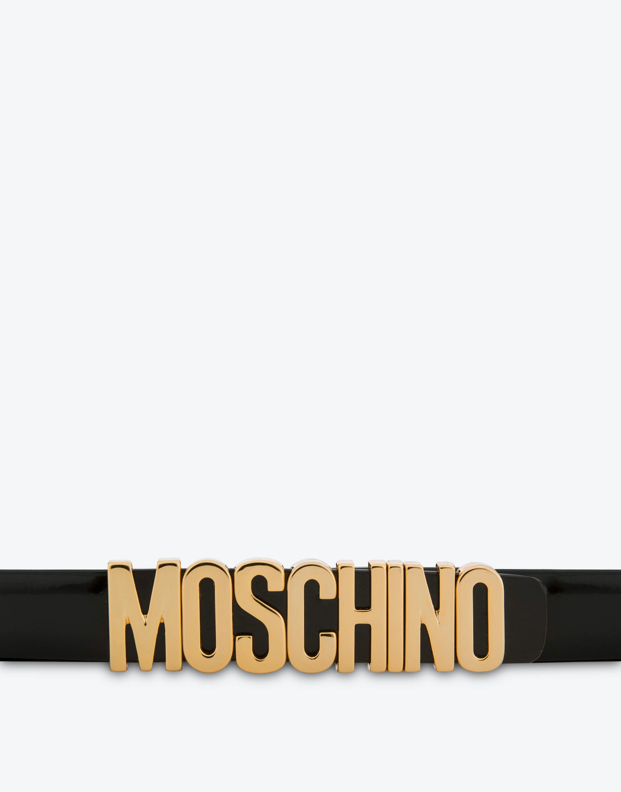 CALFSKIN BELT WITH MINI LOGO - 3