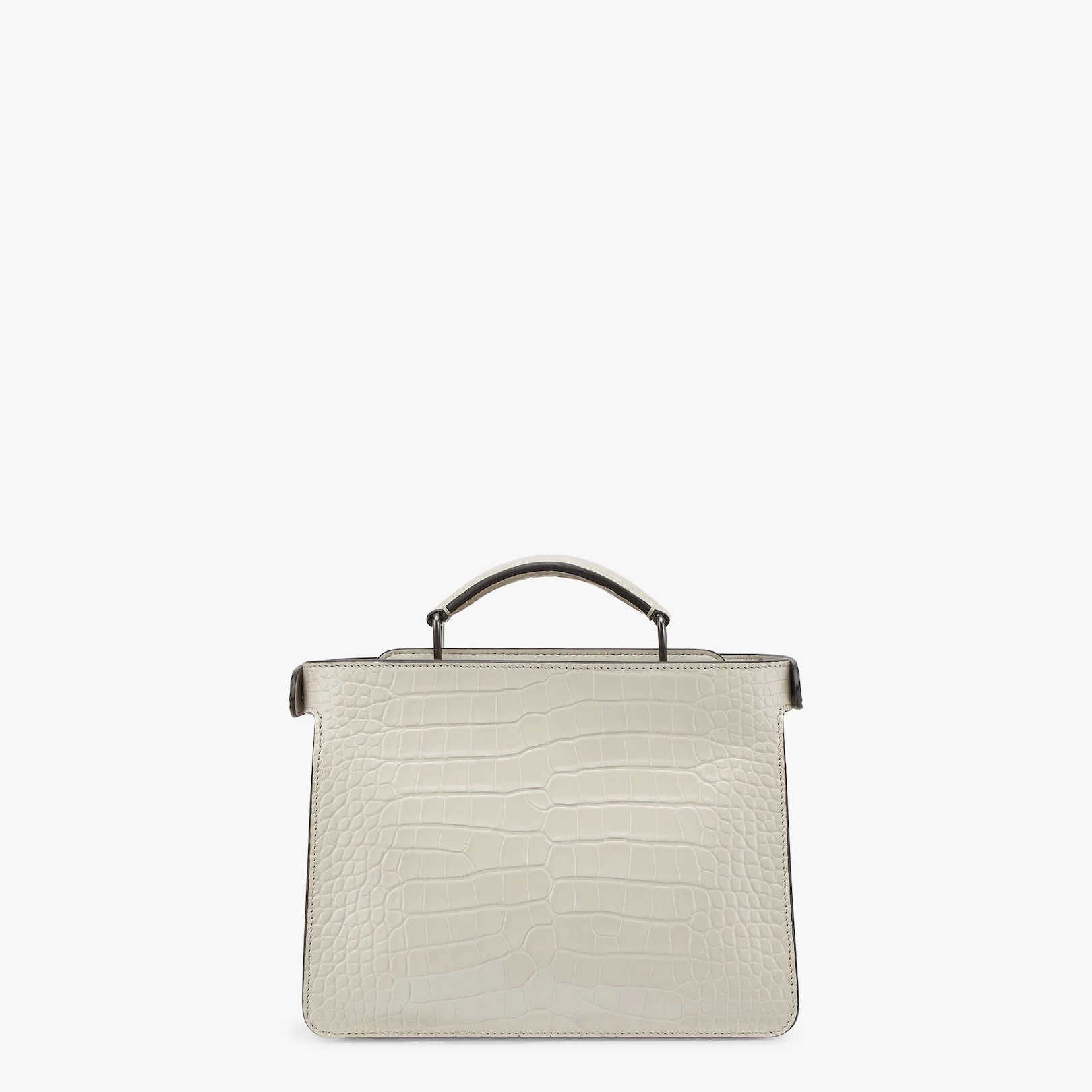 Gray alligator bag - 4