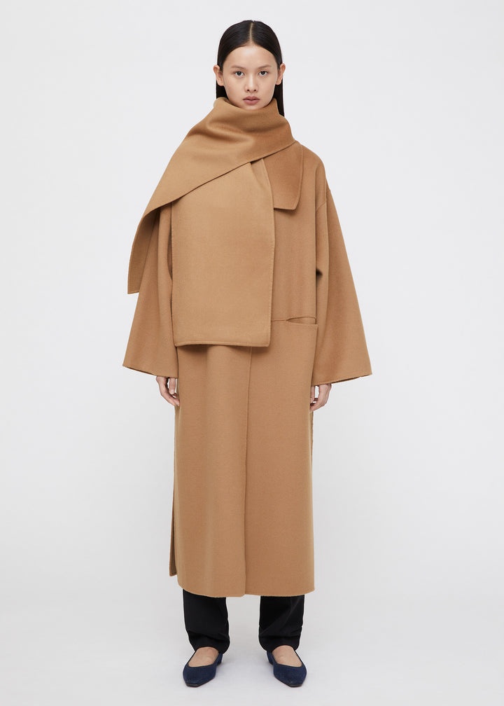 Long doublé scarf camel - 2
