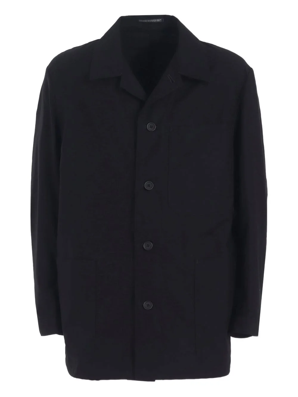 button-down shirt jacket - 1