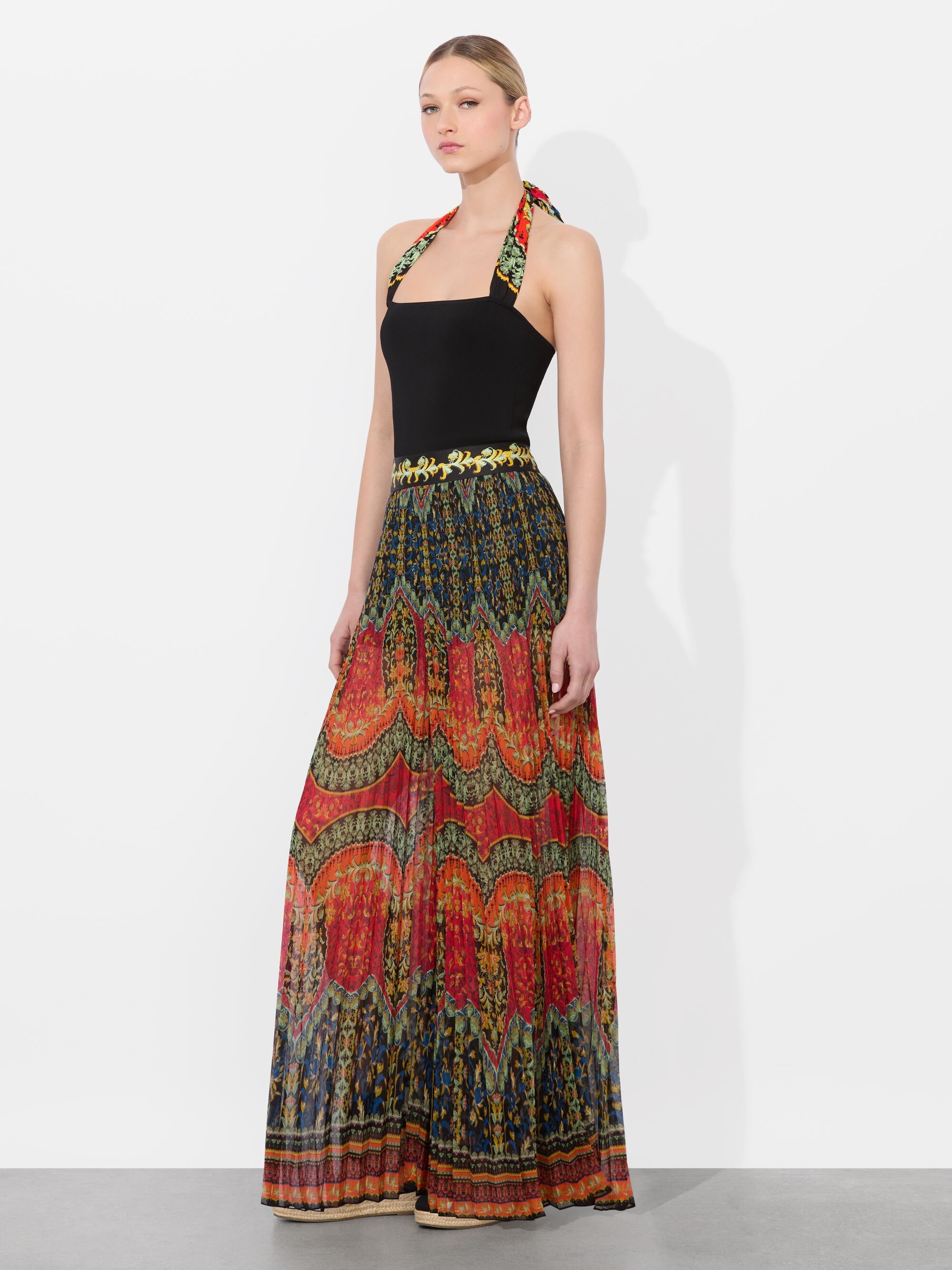 LEE WOVEN STRAP HALTER TOP - 6