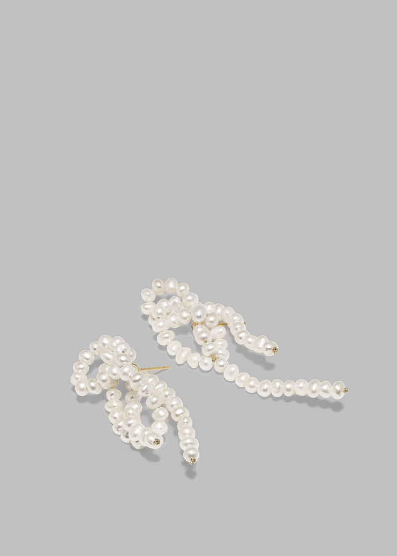Completedworks The Break Between The Clouds Earrings - White 4