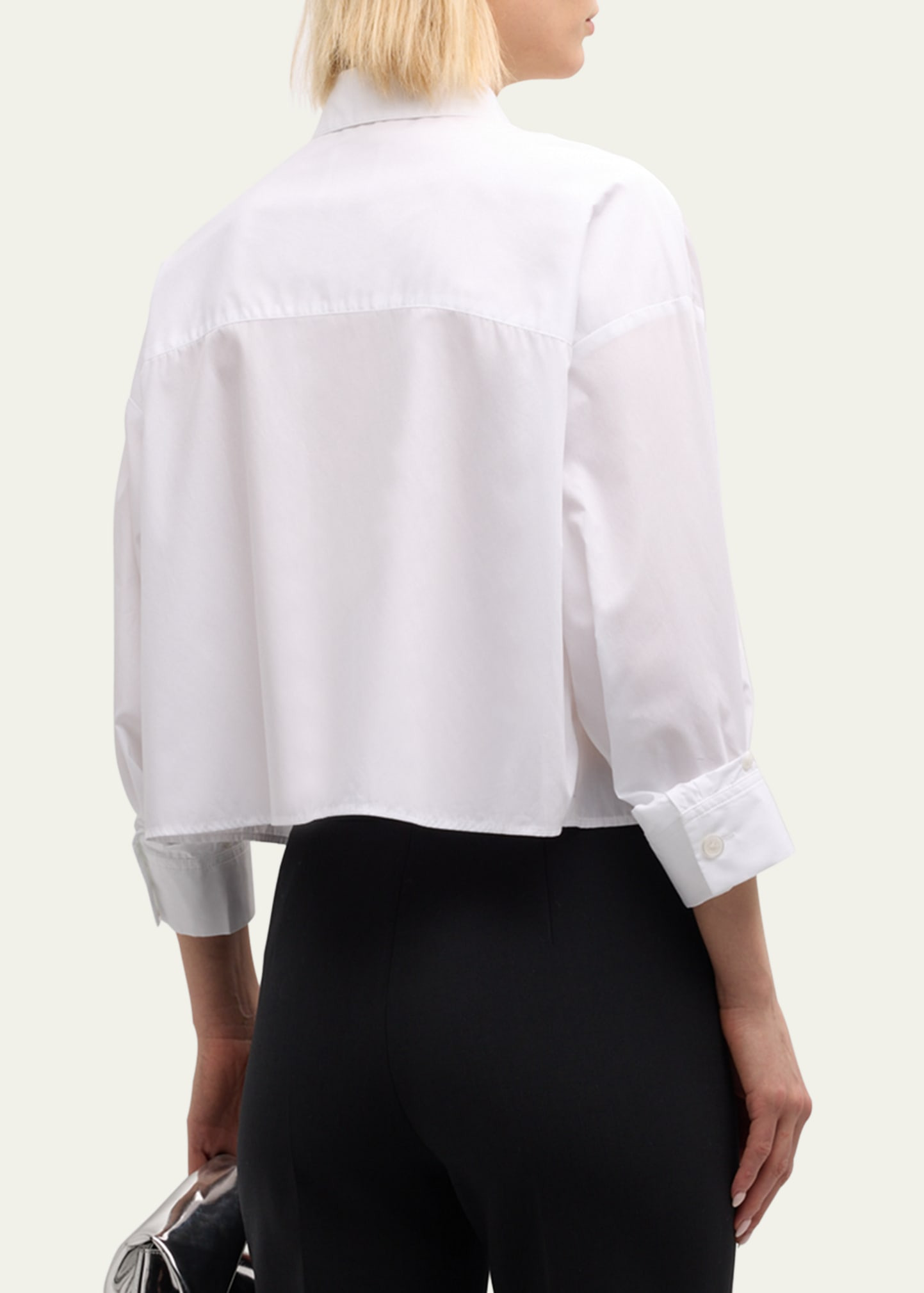 Soon To Be Ex Superfine Cotton Button-Front Shirt - 3