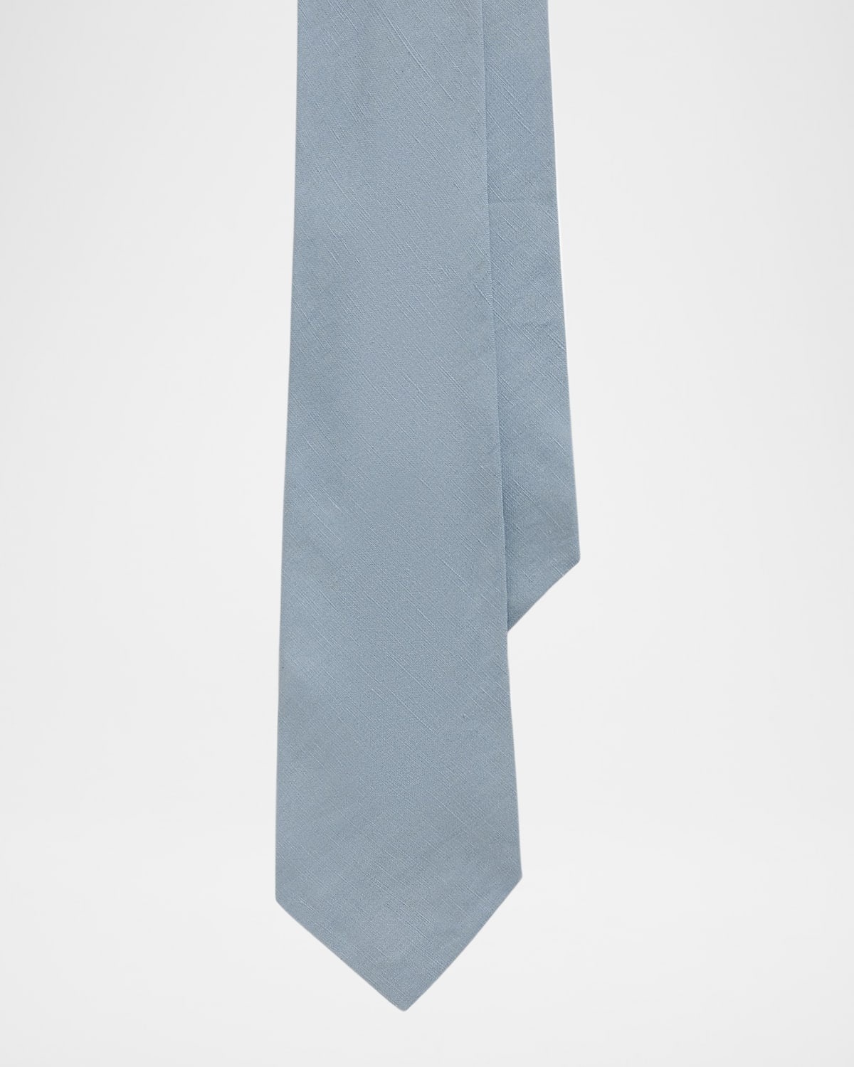 Men's Silk-Linen Textured Tie - 1