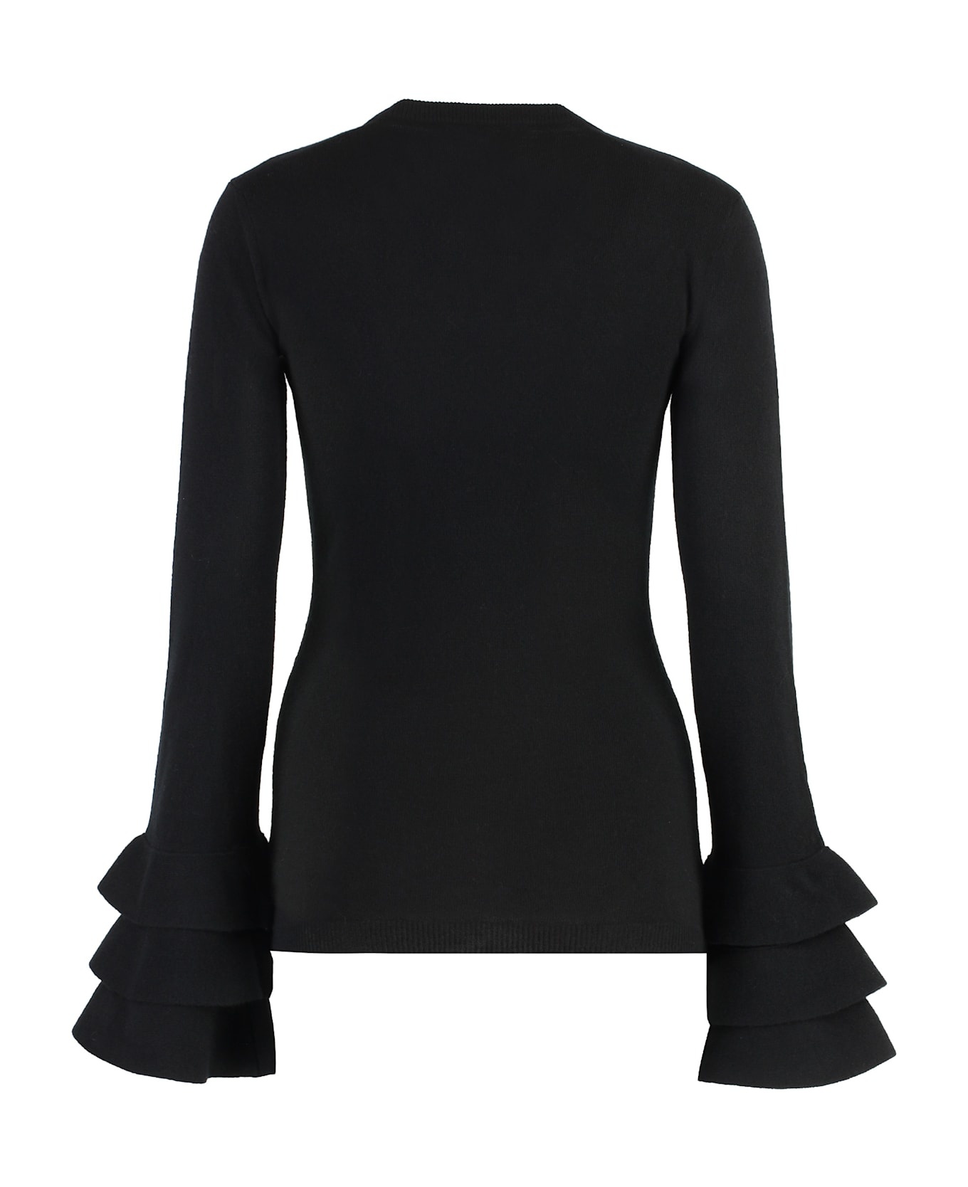 Valentino Le Noir - Virgin Wool Sweater - 2
