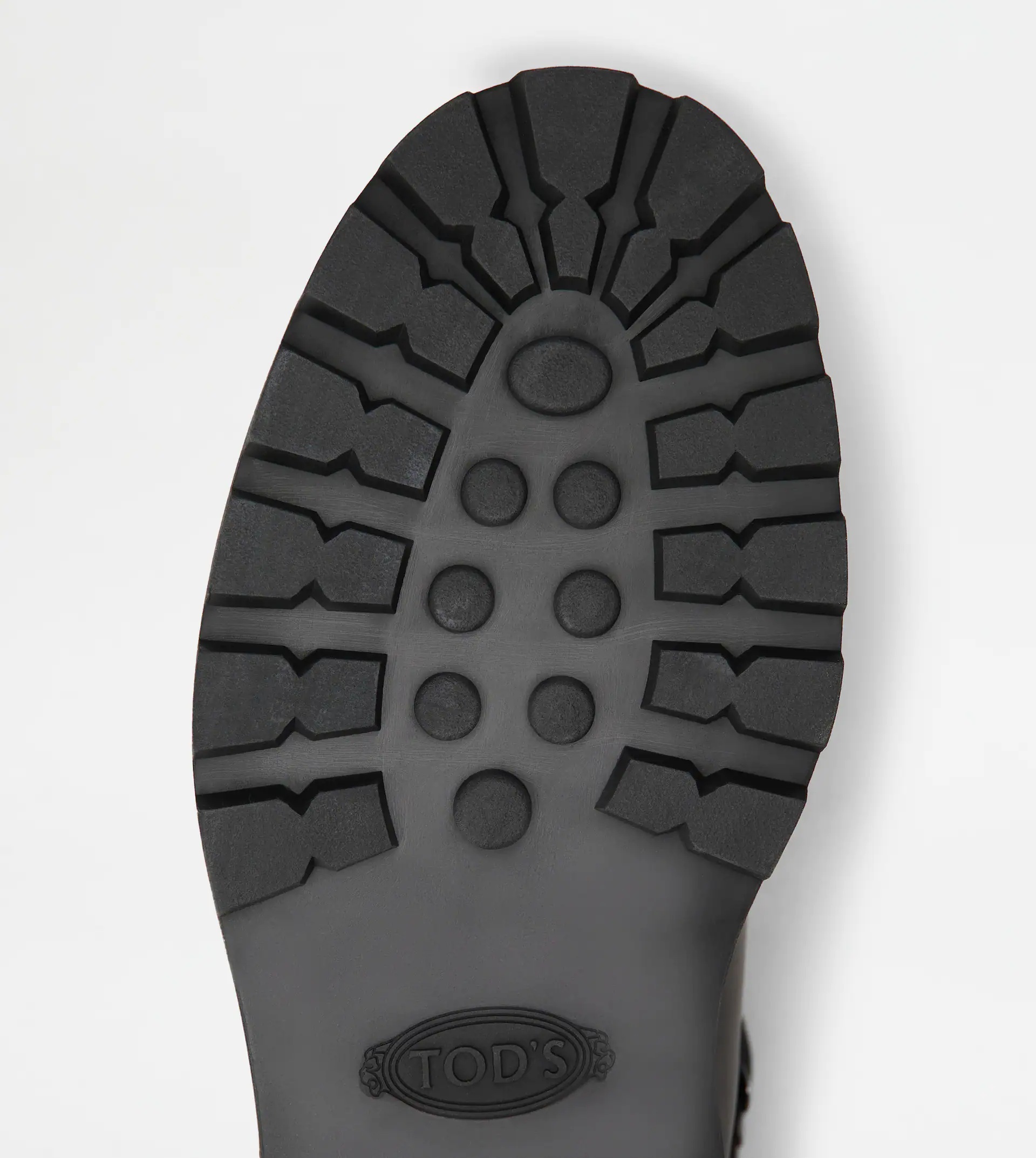 BOOTS IN LEATHER AND FELT - GREY, BLACK - 4