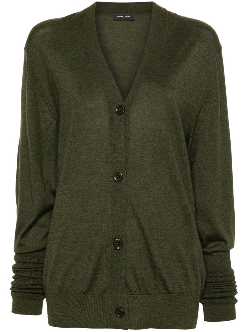 V-neck cardigan 1