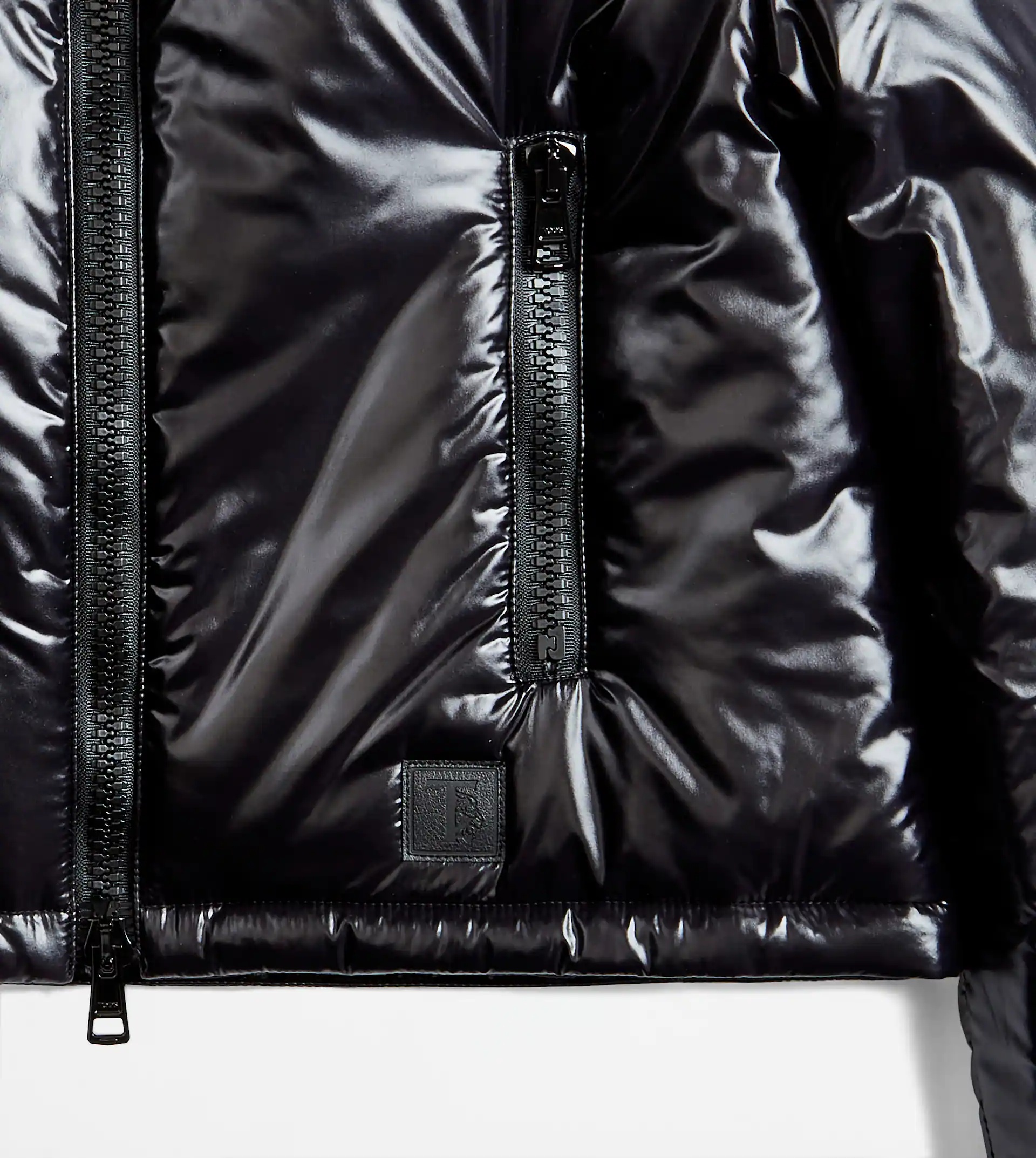 SHORT PADDED JACKET - BLACK - 2