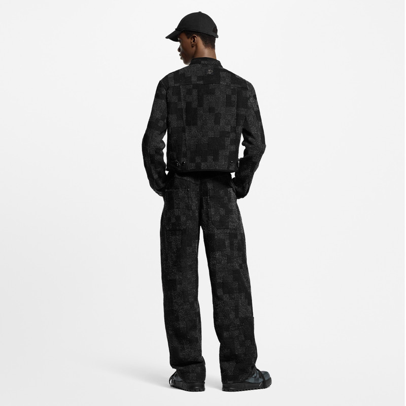 Louis Vuitton Denim Bouclette Workwear Denim Pants outlook
