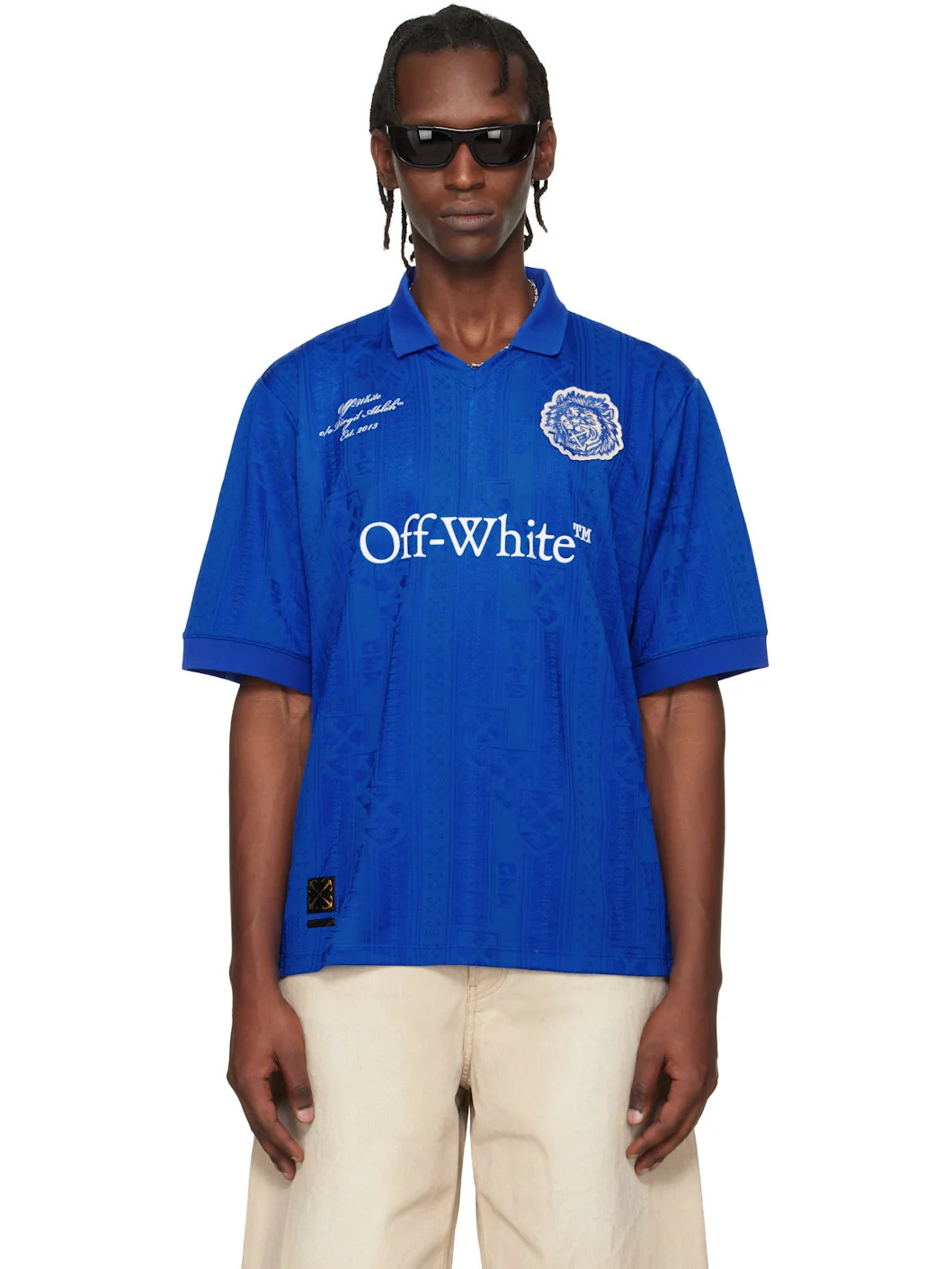 Blue Lion Nation Soccer Polo - 1