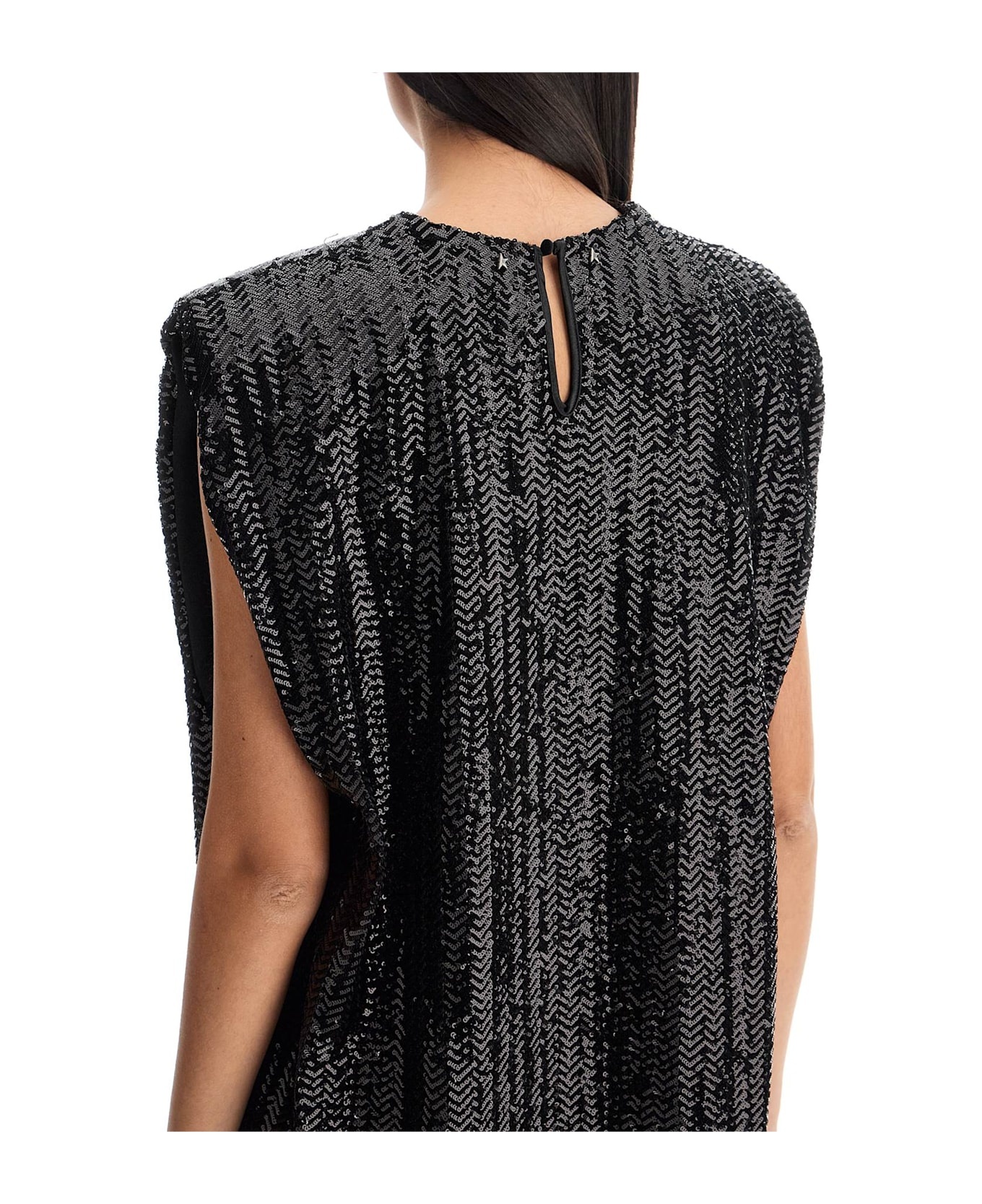 Sequin Mini Dress. - 4
