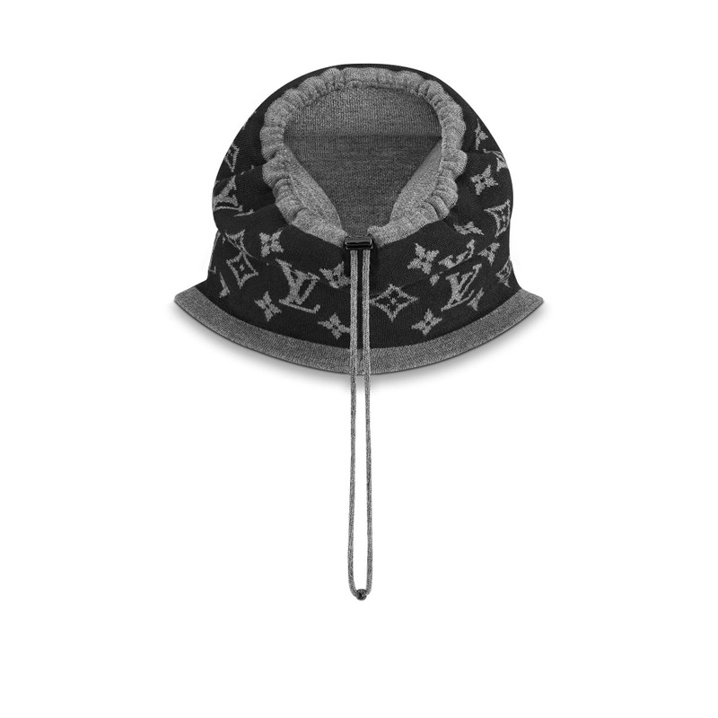 Monogram Line Neck Warmer 1