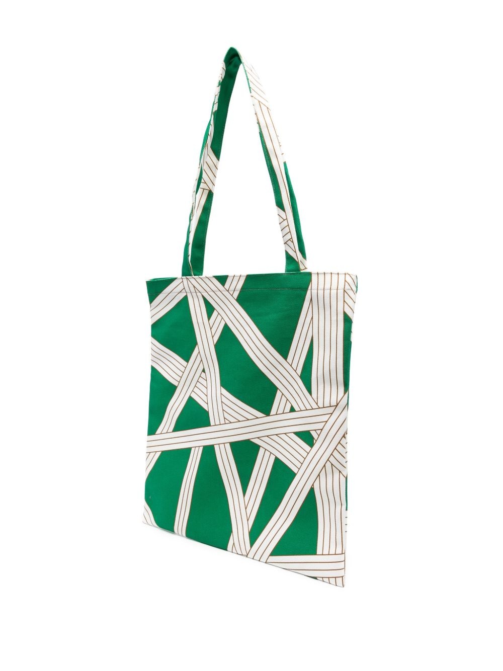striped tote bag - 3