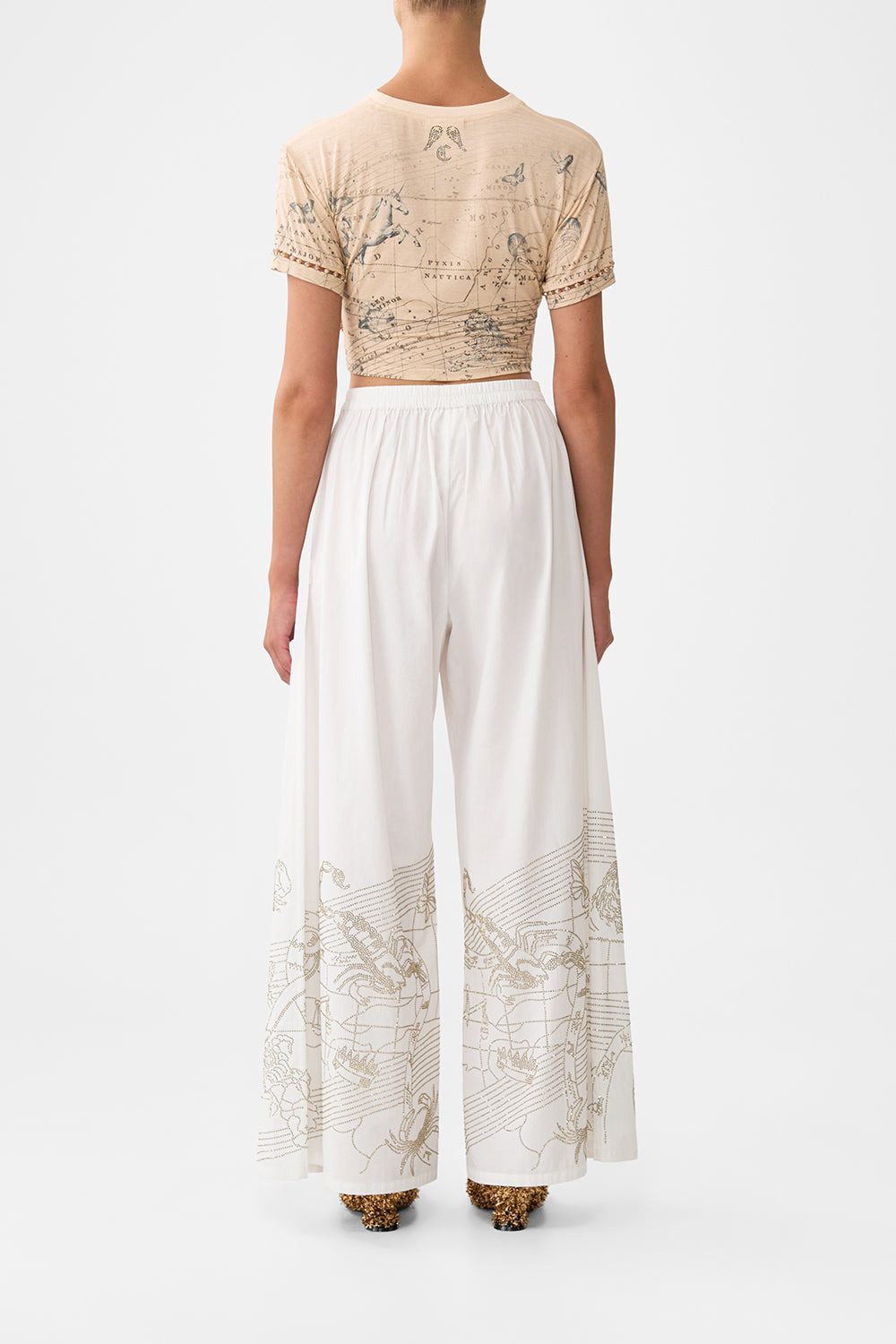 TUCK FRONT PANT - 3