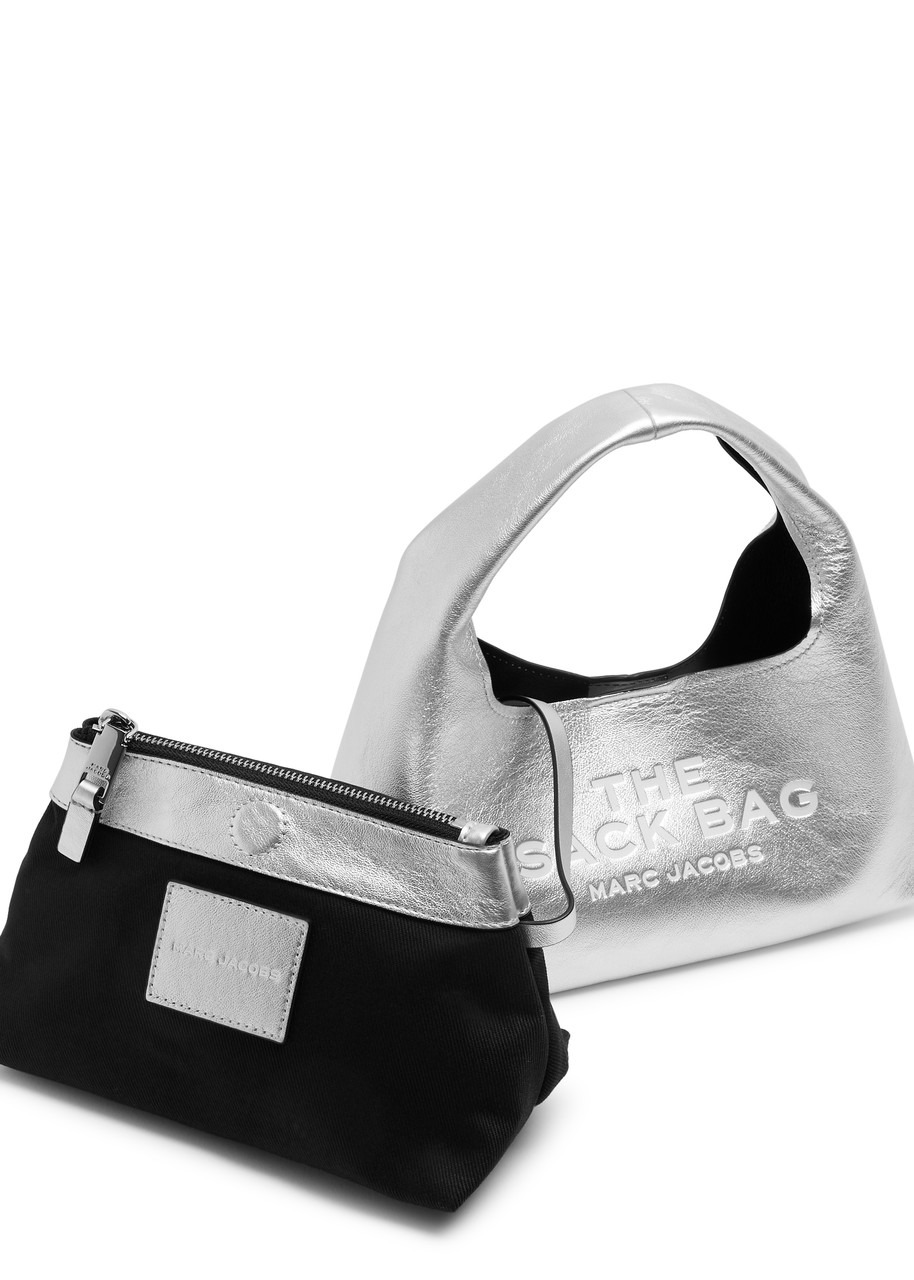 Marc Jacobs The Sack Mini Metallic Leather top Handle bag - 6