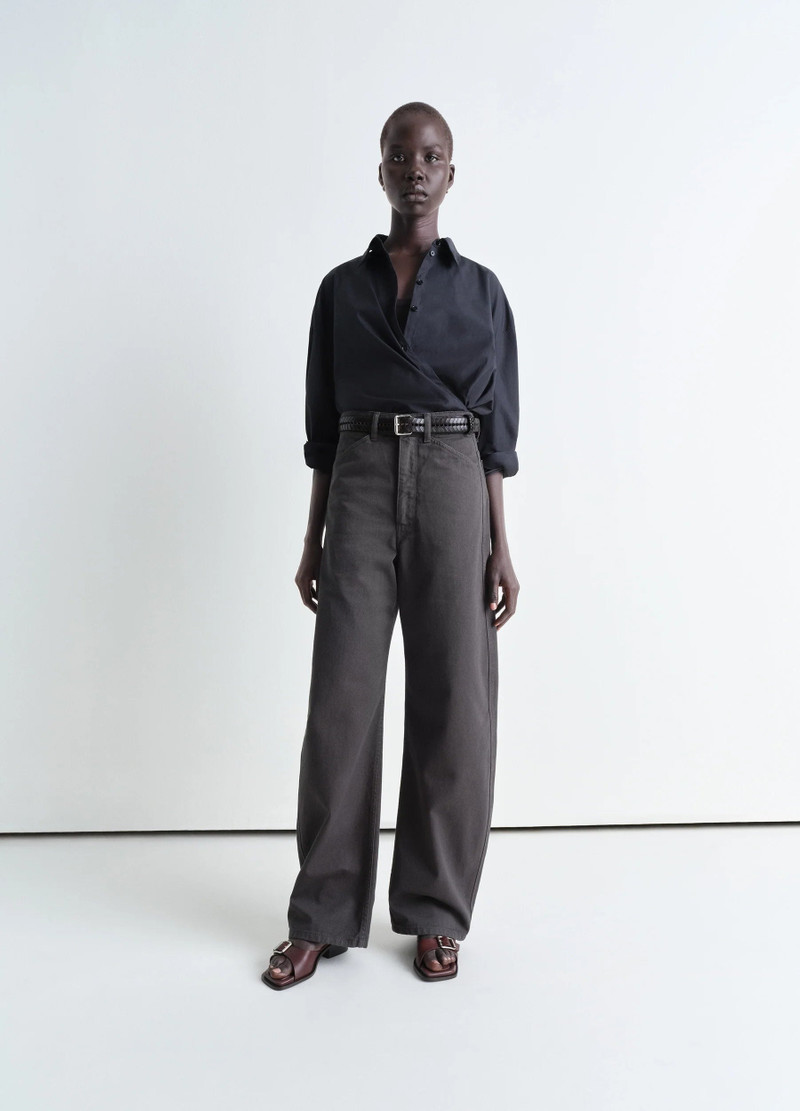 Lemaire HIGH WAISTED CURVED PANTS outlook
