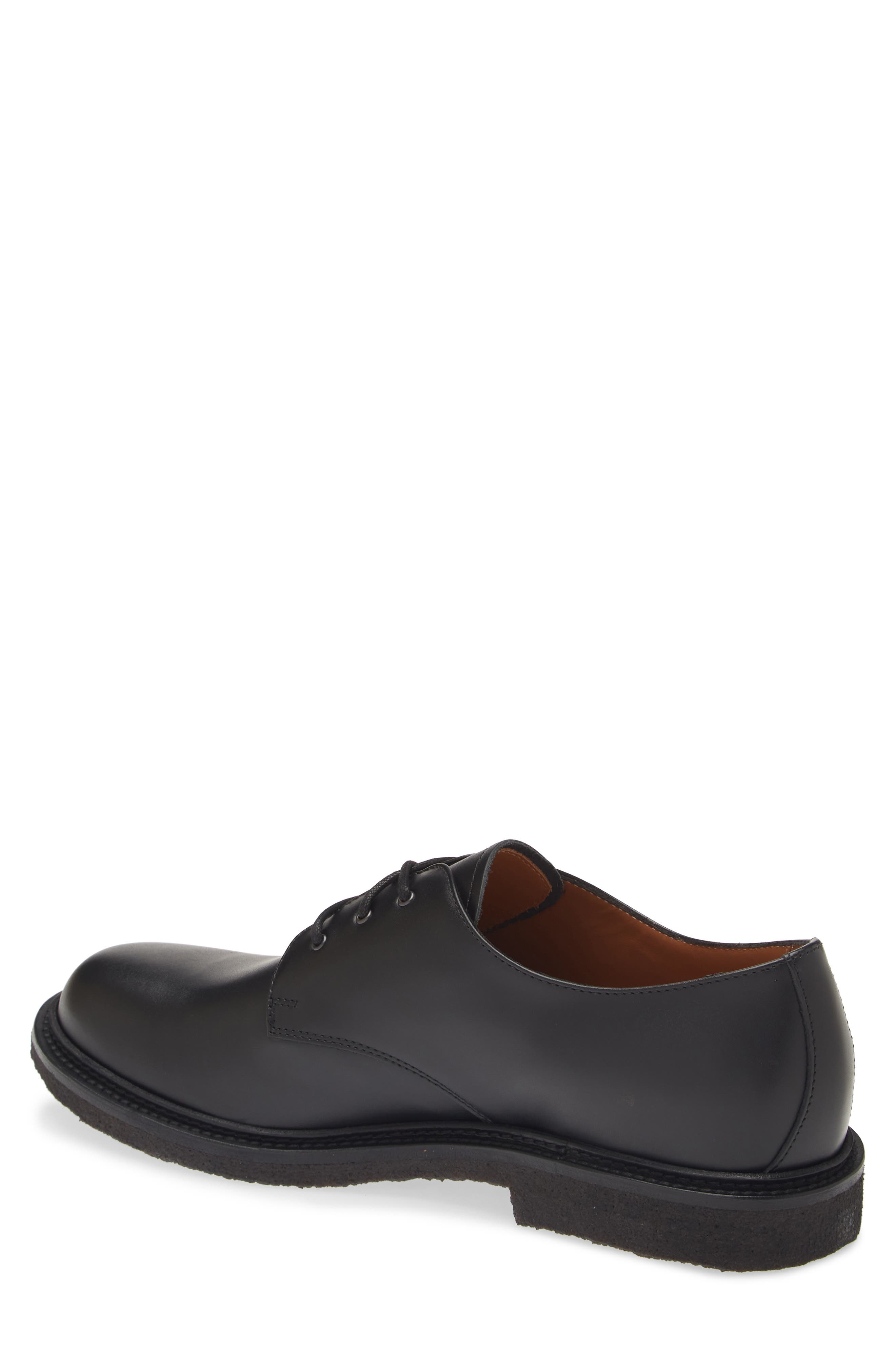 Common Projects Officer's Plain Toe Derby in Black at Nordstrom - 2