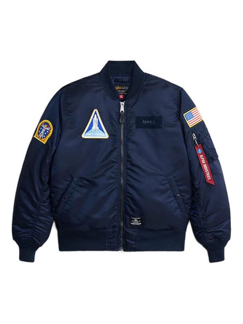 ALPHA INDUSTRIES MA-1 space-shuttle patched jacket outlook