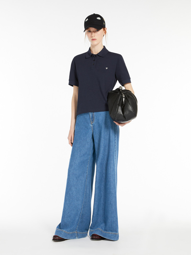 WEEKEND Max Mara VEGA Wide-leg denim jeans outlook
