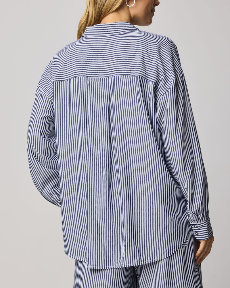 Ella Stripe Button Down 5
