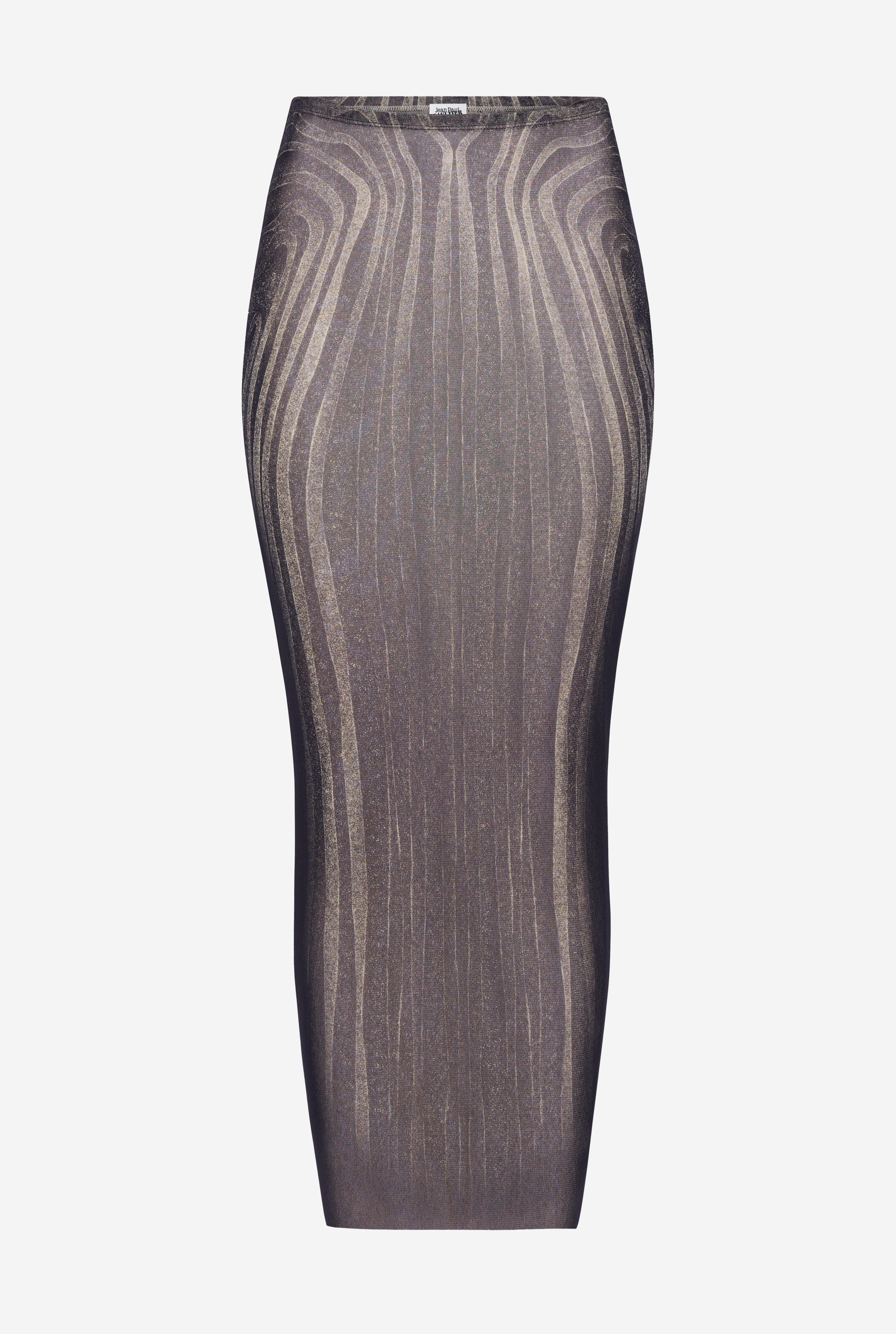 THE LONG BLACK “SPIRALE” SKIRT - 5