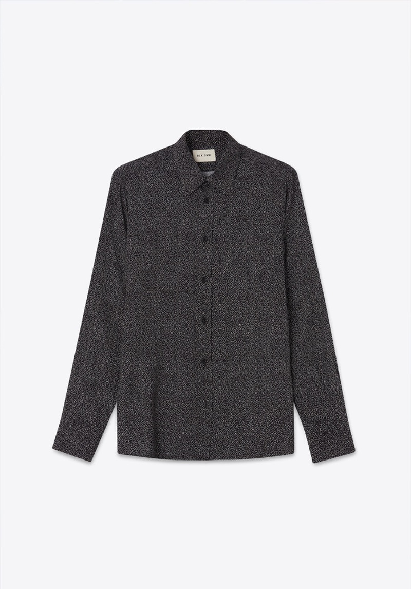 BLK DNM SHIRT 01 BLACK MINI DOT outlook
