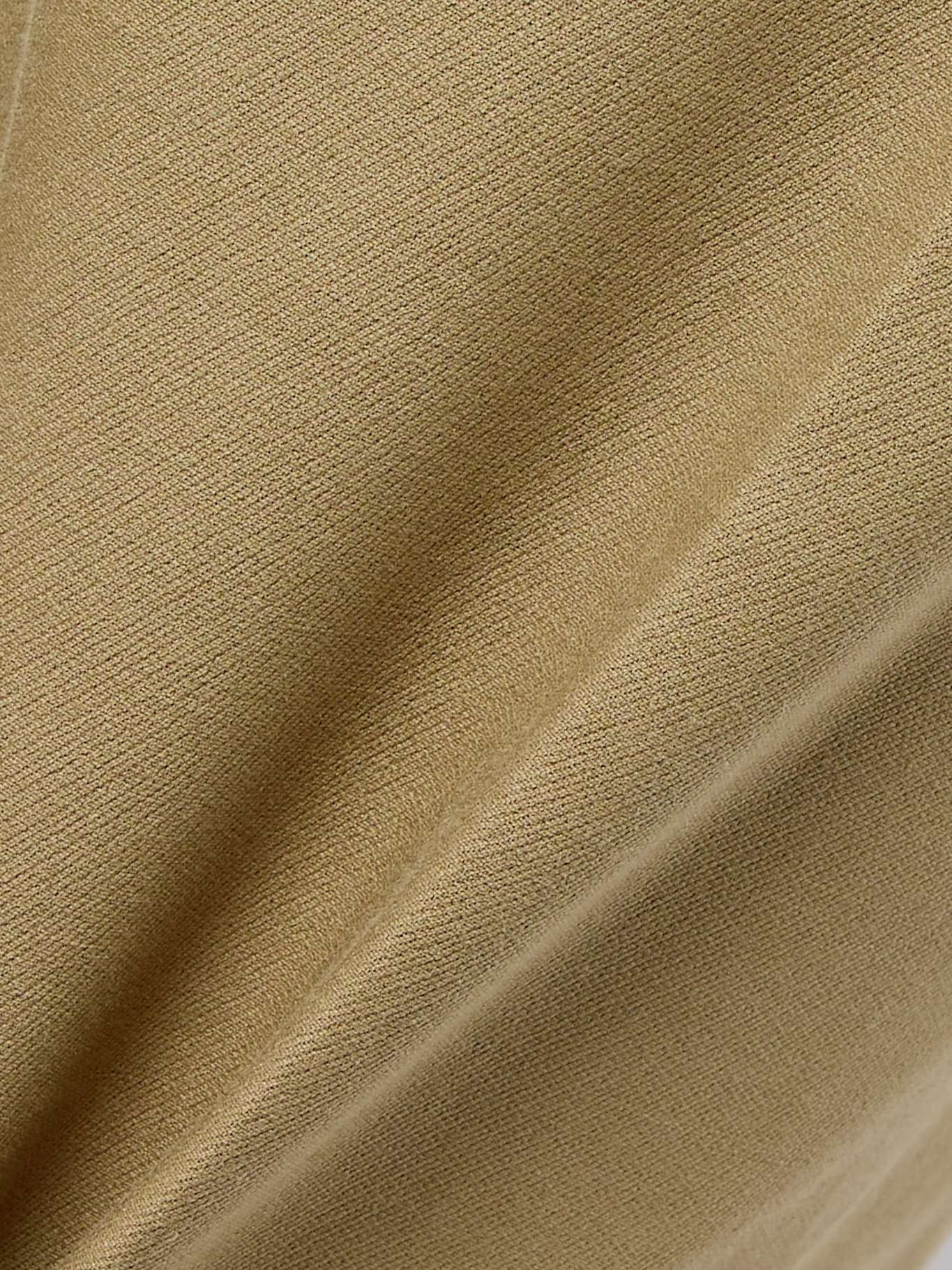 Straight-leg stretch-cotton trousers Army green - 5
