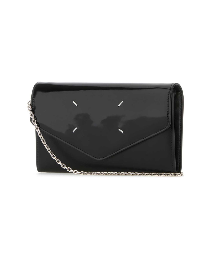 Maison Margiela Black Leather Wallet outlook