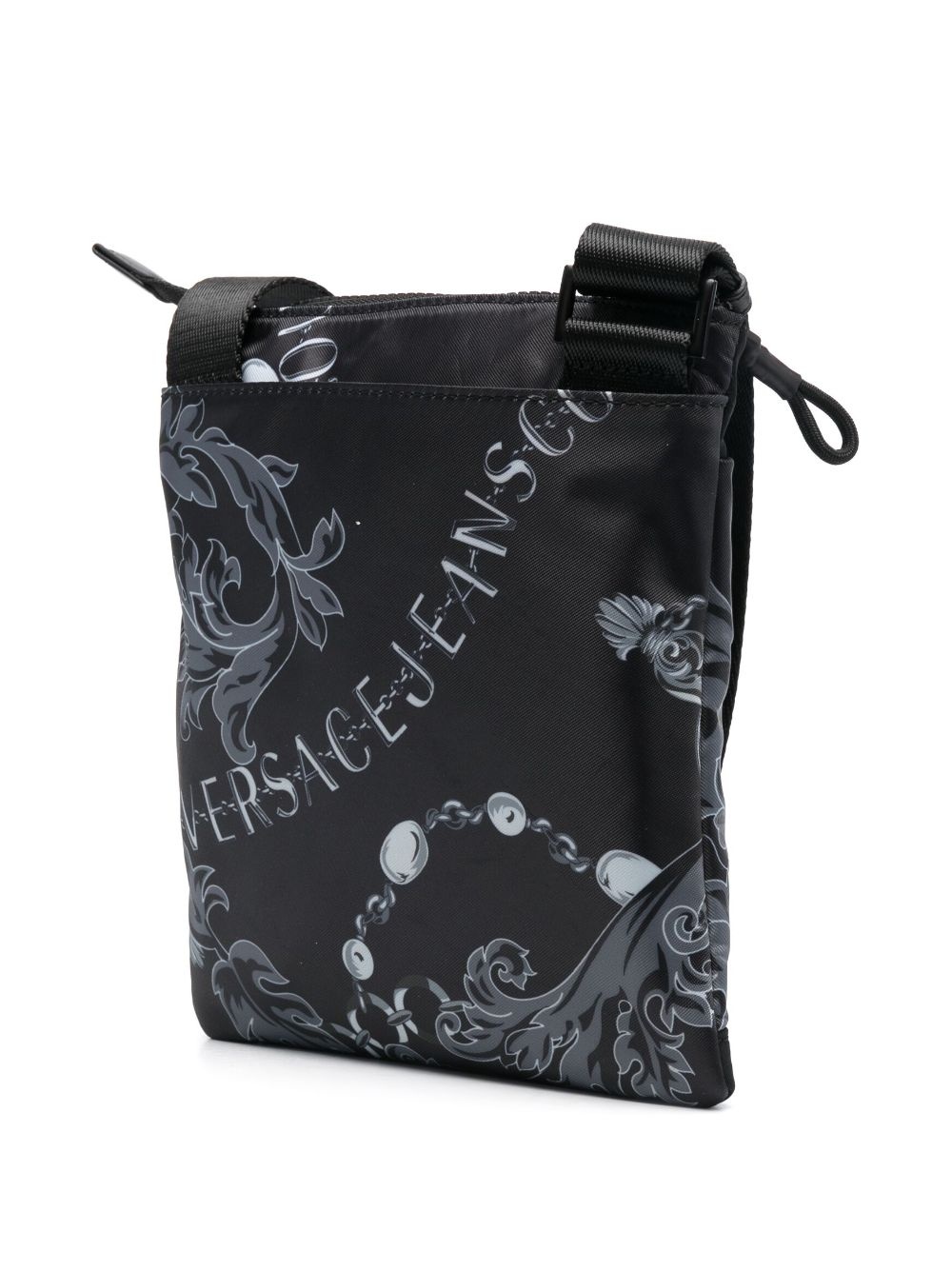 Chain Couture-print messenger bag - 3