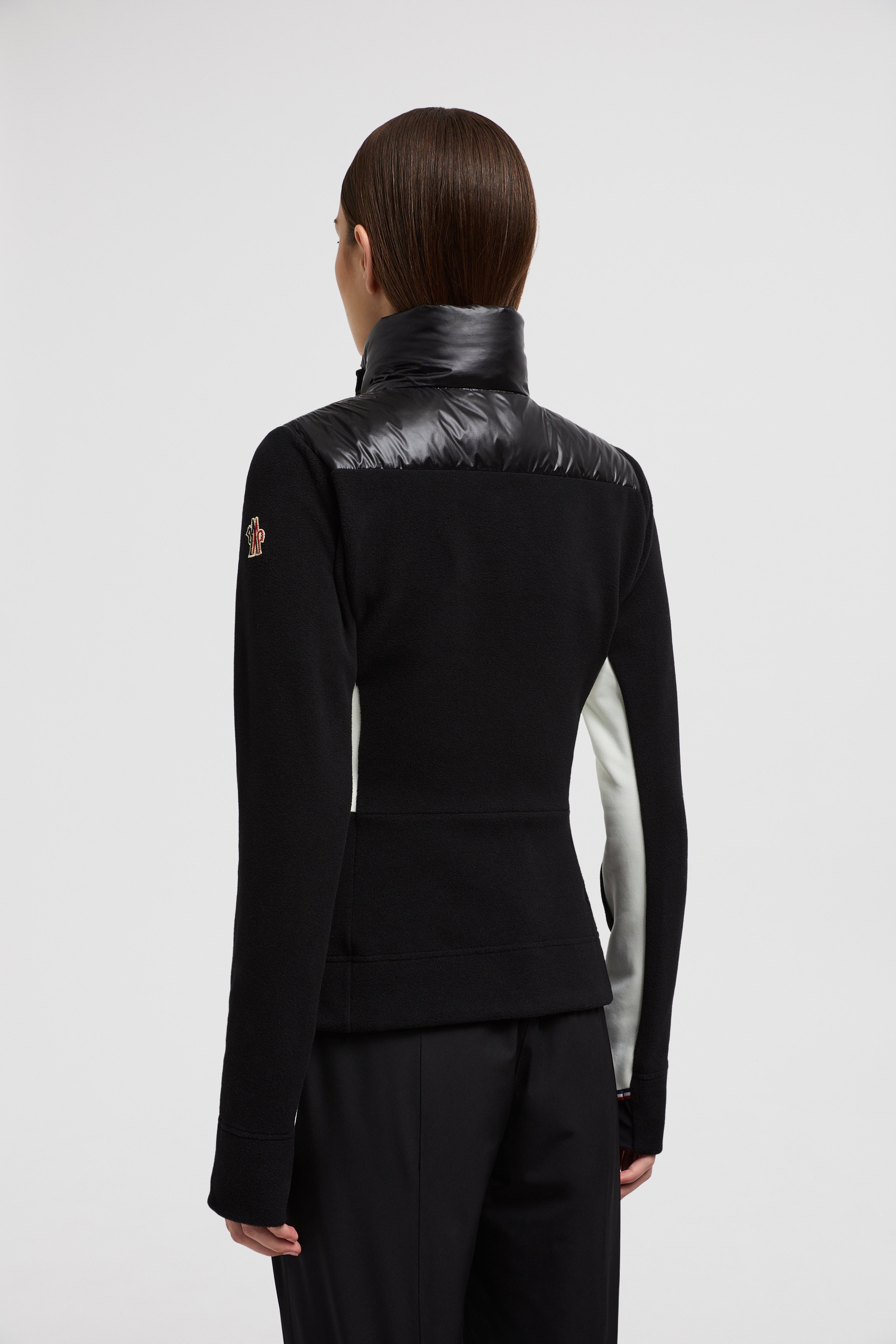 Padded Zip-Up Sweatshirt - 5