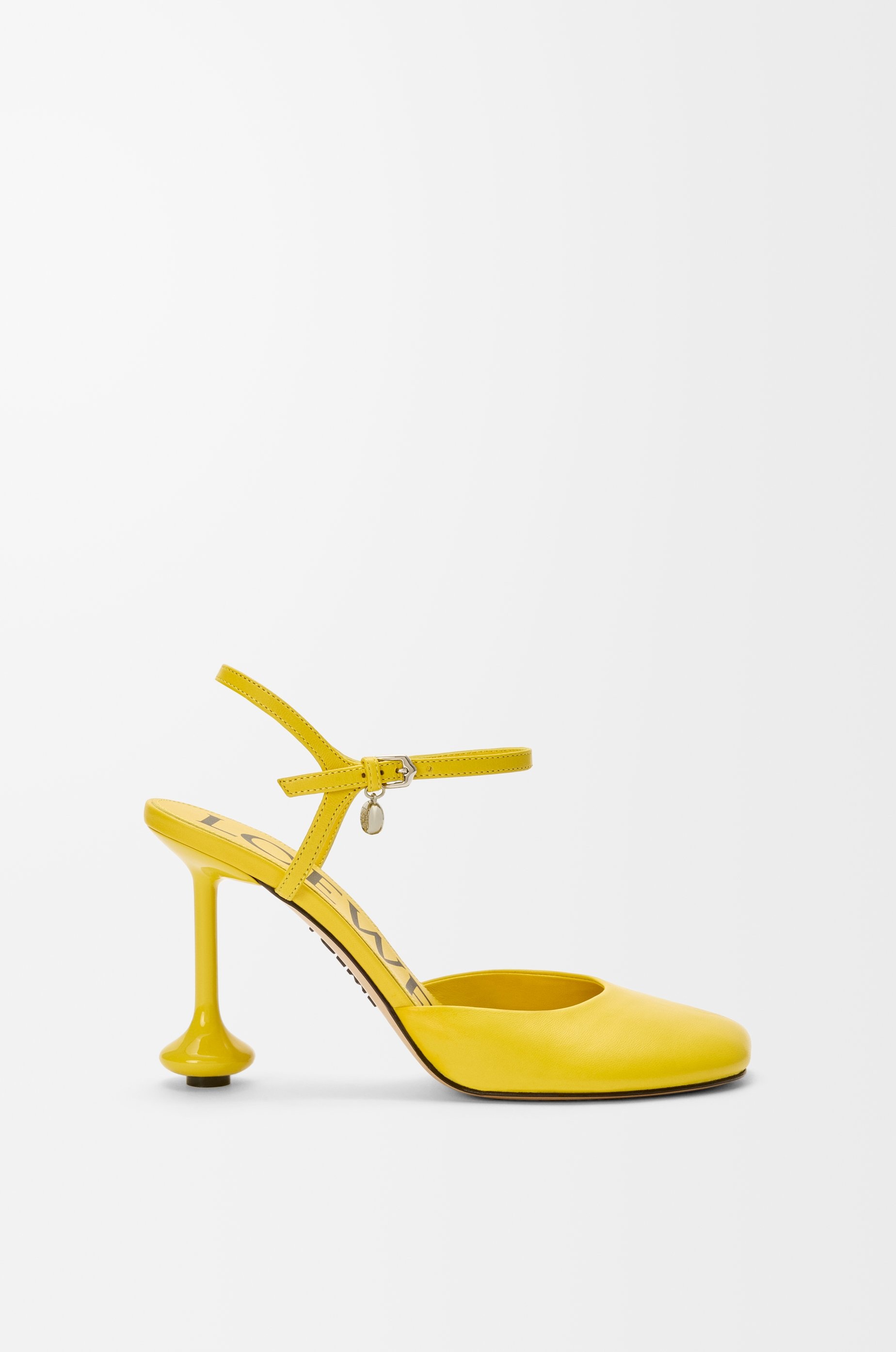Toy ankle strap pump in lambskin - 1