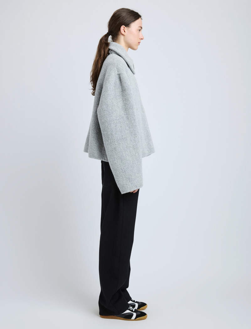 Darcy Jacket in Brushed Wool Cashmere 4