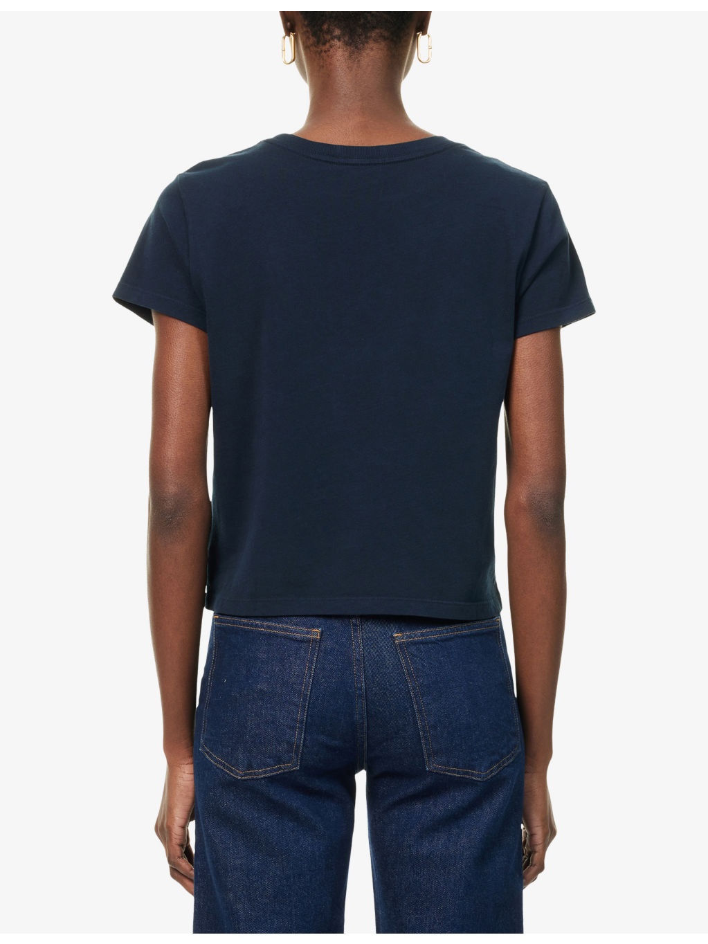 Adine short-Sleeves Cotton-Jersey T-Shirt - 4