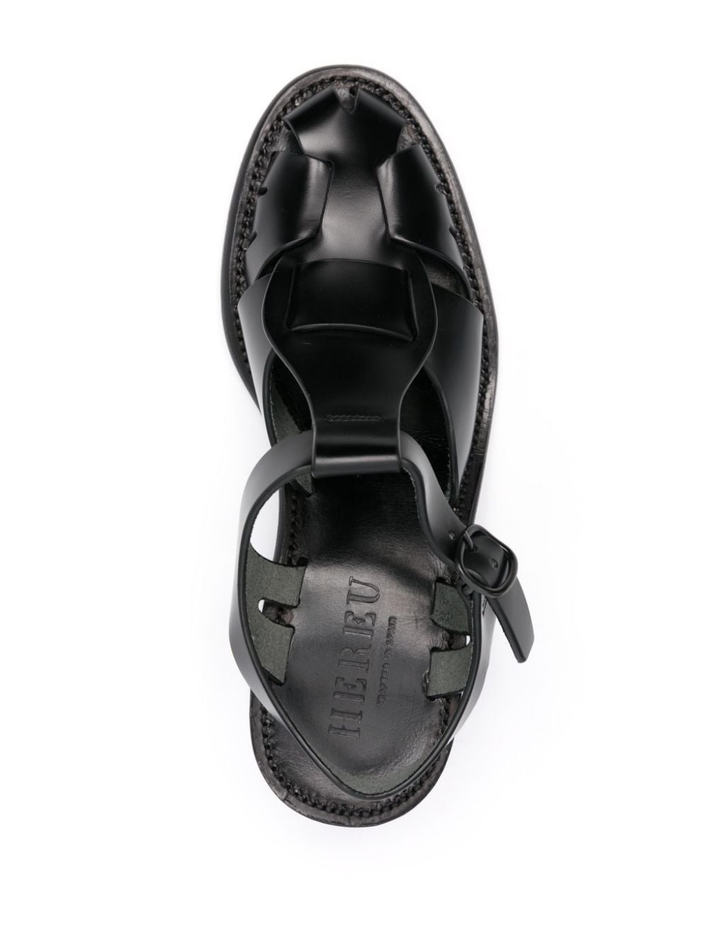 Pesca 60mm leather sandals - 4