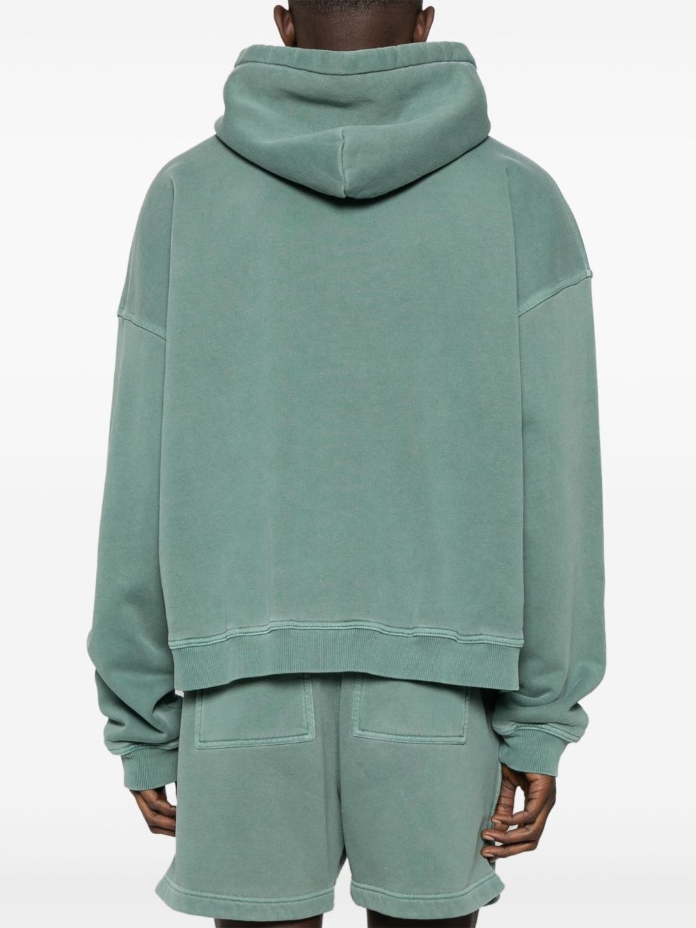 logo-appliqué hoodie - 4