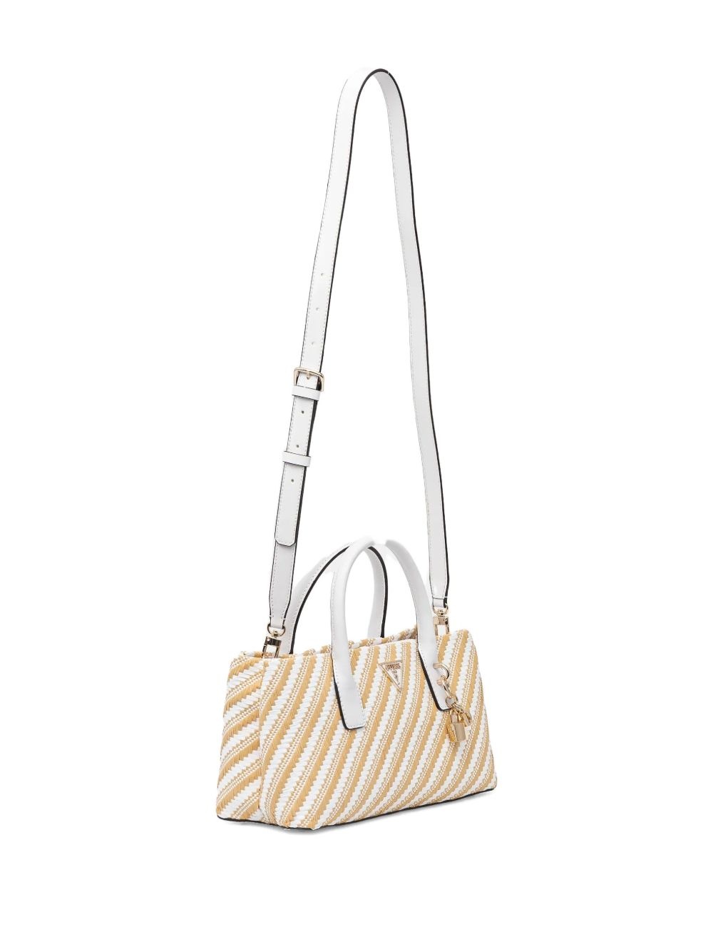 striped tote bag - 2