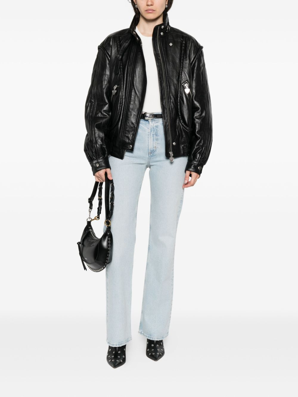 logo-motif jeans - 2