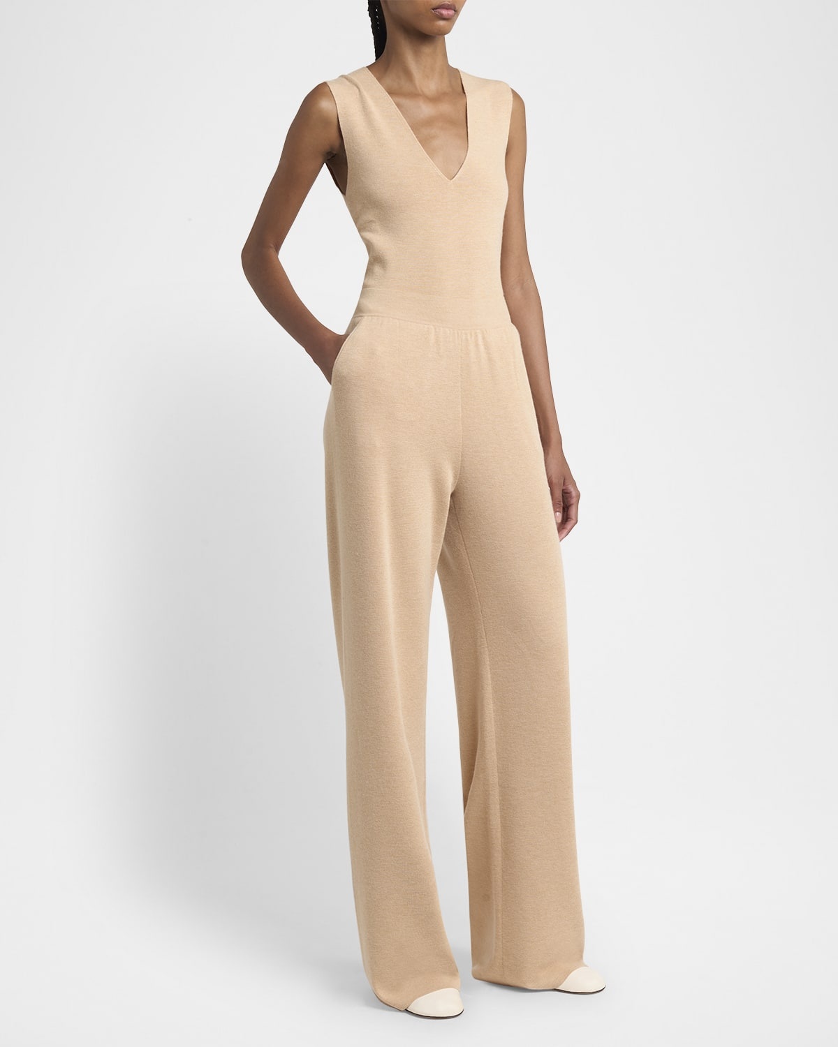 Cocooning Delicate Cashmere-Silk Trousers - 3
