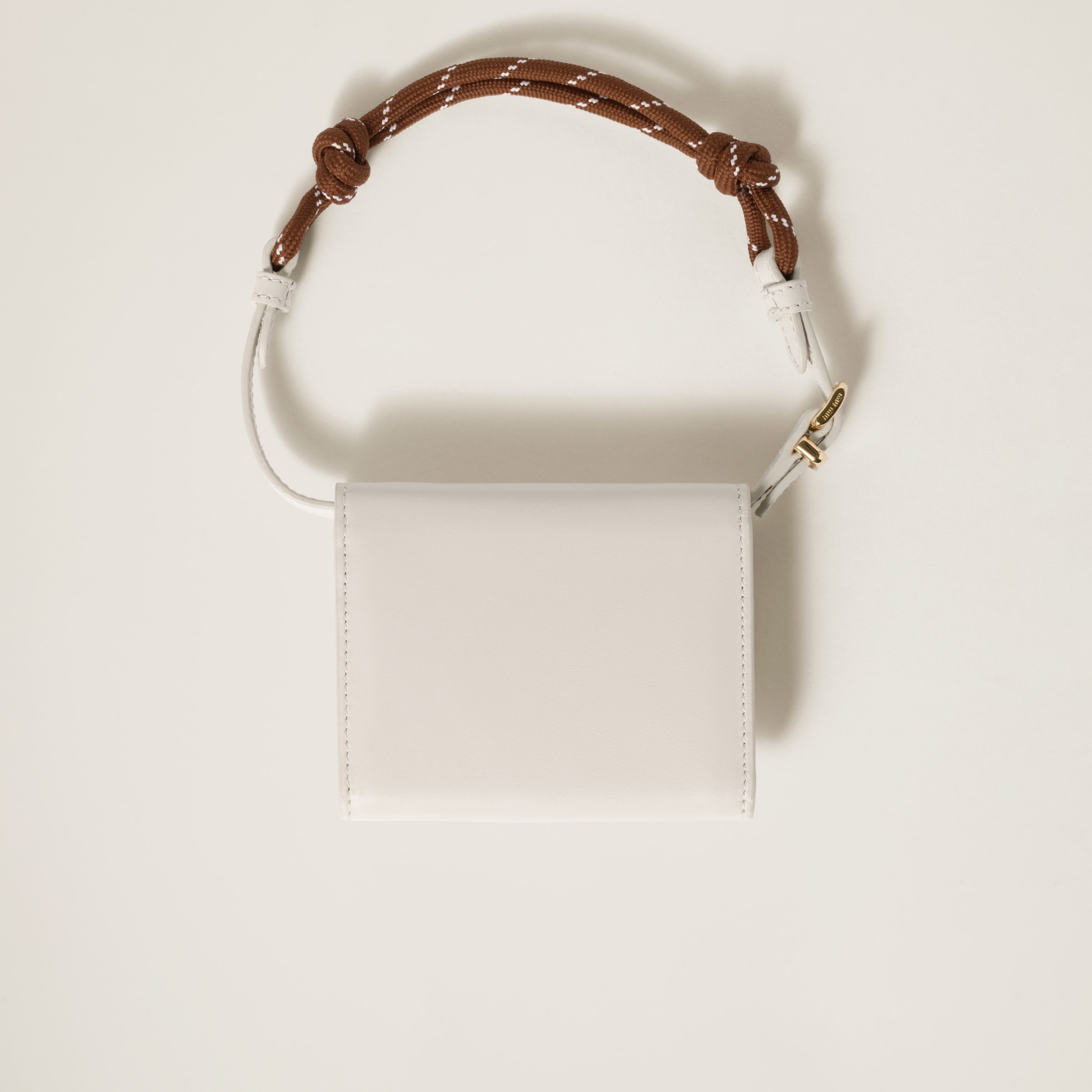 Leather shoulder wallet - 3