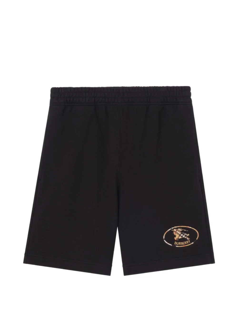 Check Knight Stamp cotton shorts - 1