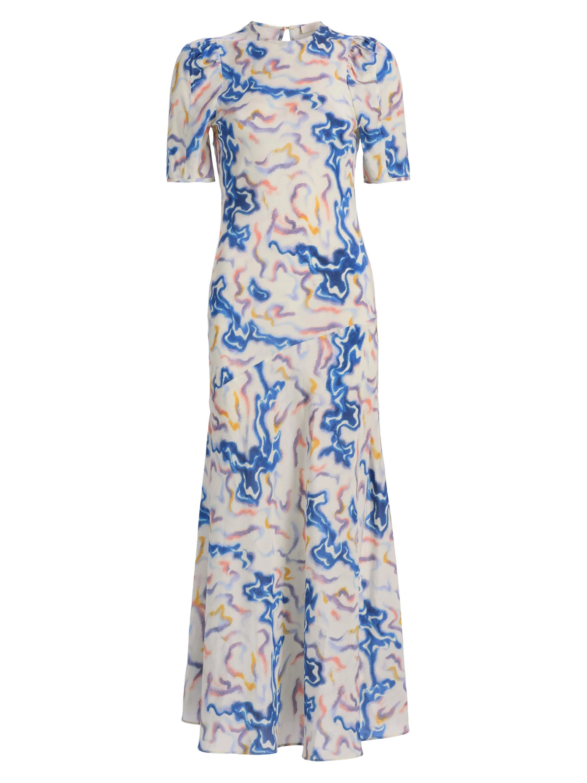 Women's Samar Silk Maxi Dress - Prism - 1