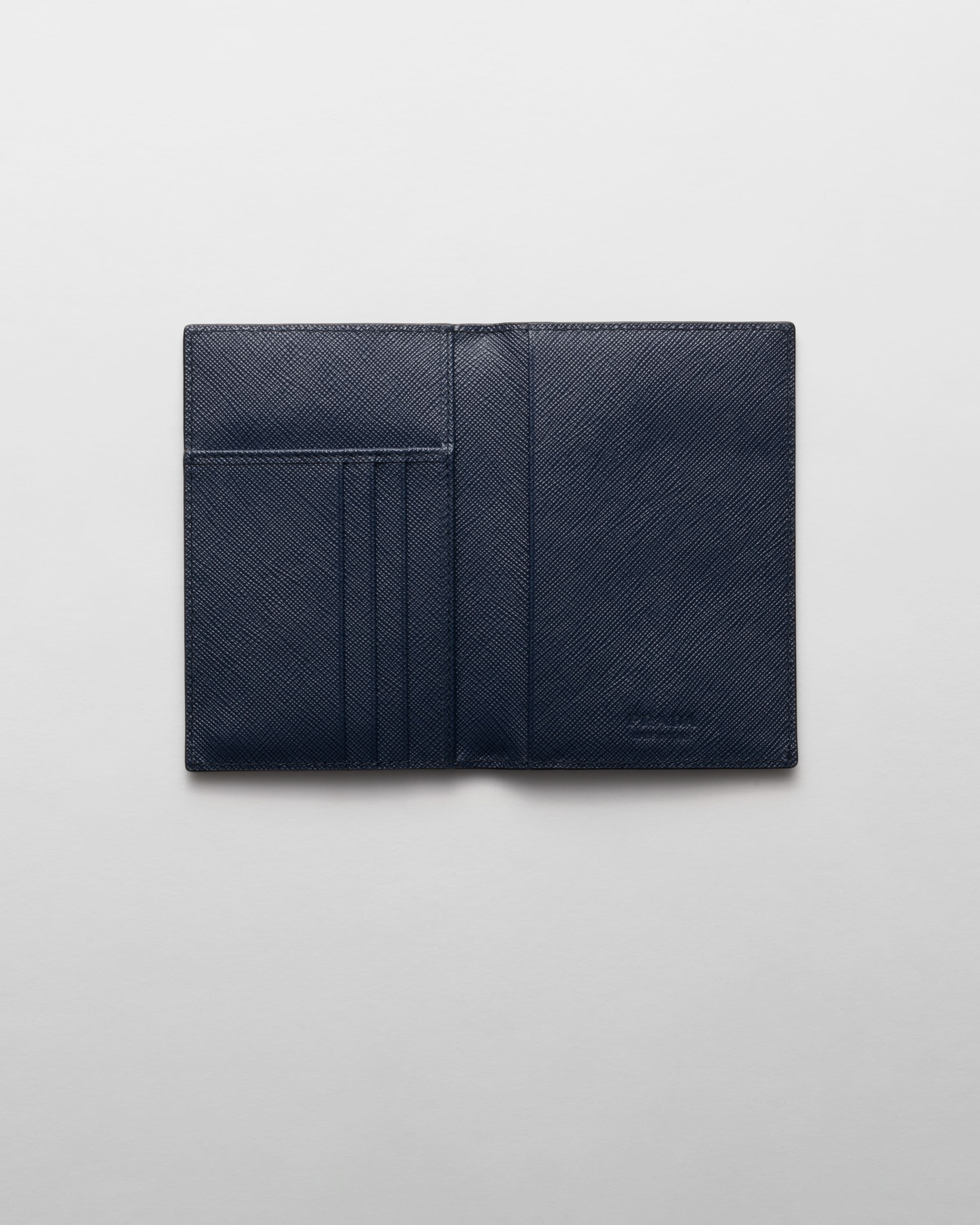 Saffiano leather passport holder - 2
