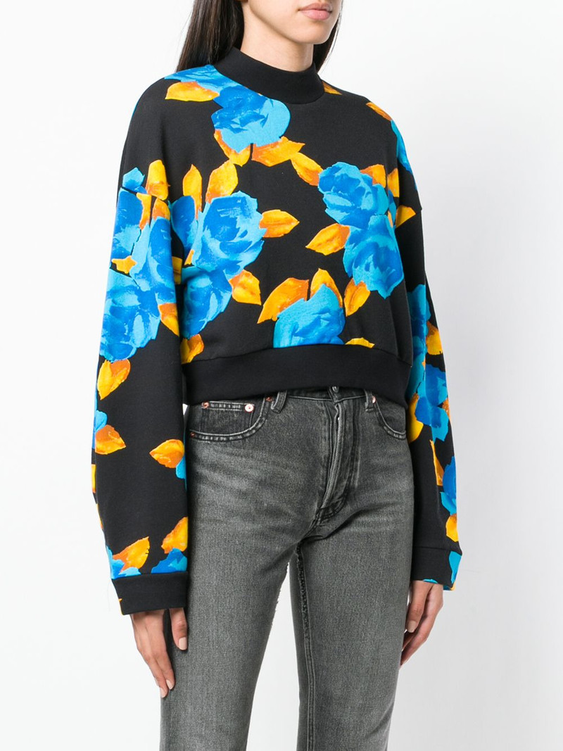 cropped jersey sweater 3