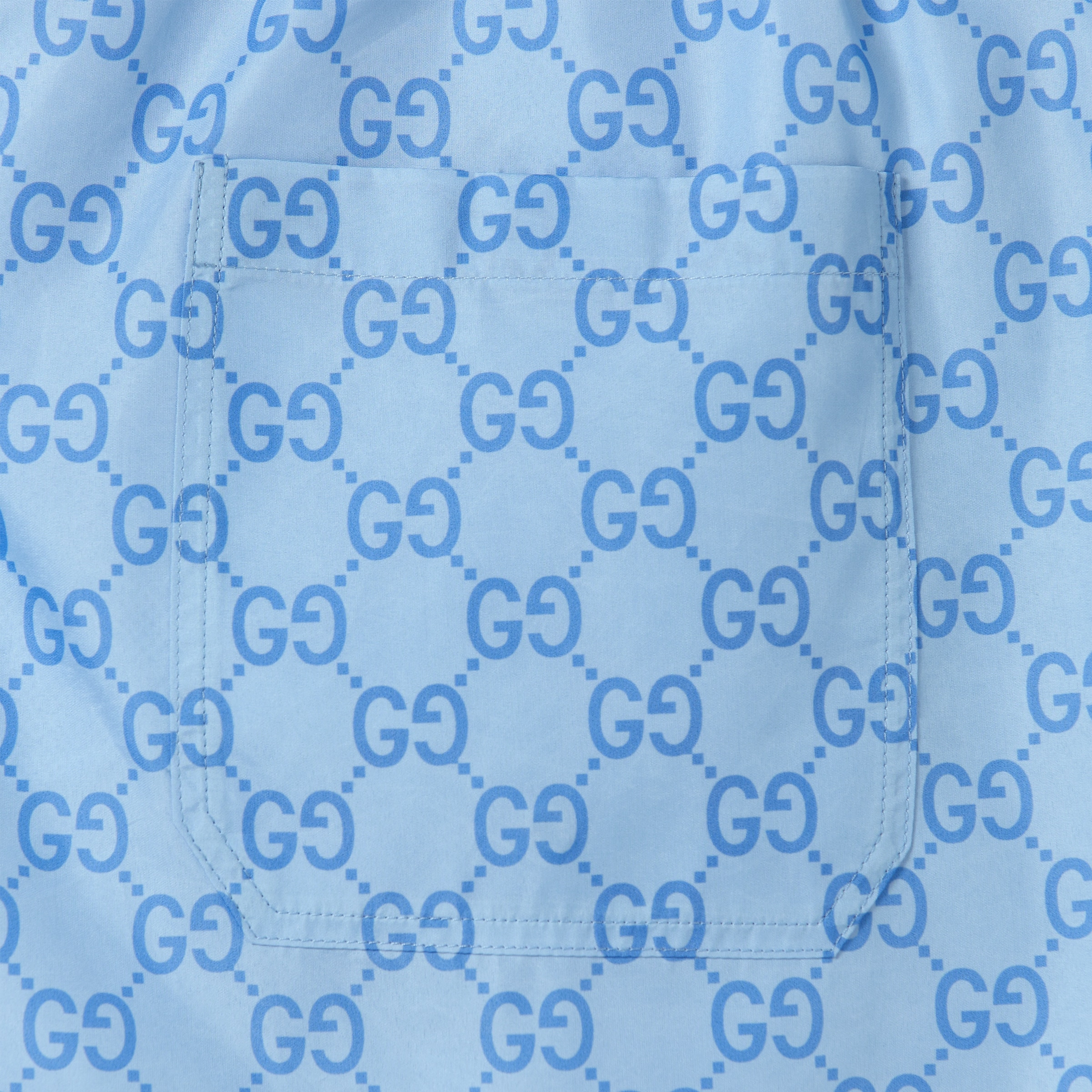 GG print nylon swim short - 7