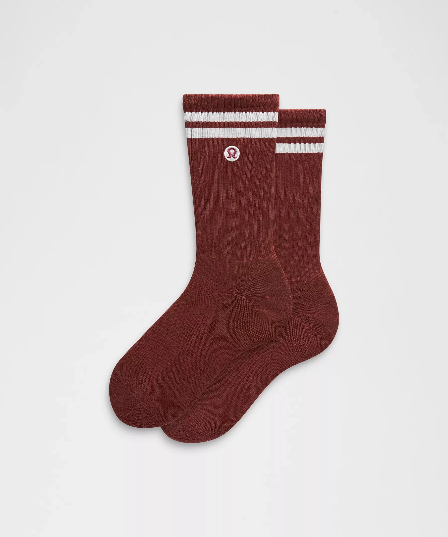 Unisex Daily Essential Crew Socks *Stripe - 1
