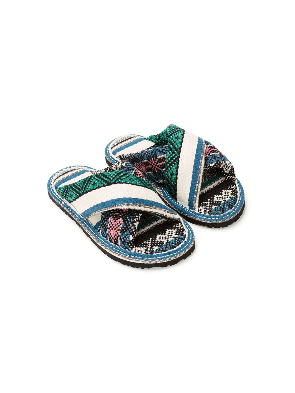 Rug Jacquard Slippers - 2