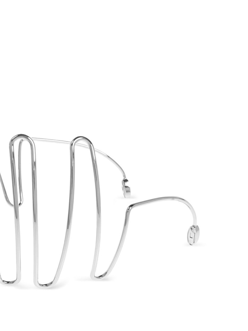 Diesel Grab-D 2.0 curved-line metal headband outlook