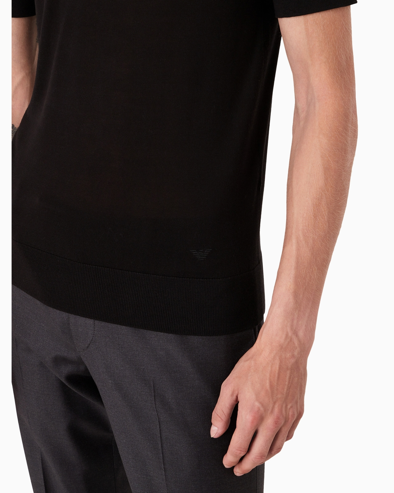 Plain-weave pure-silk jumper - 6
