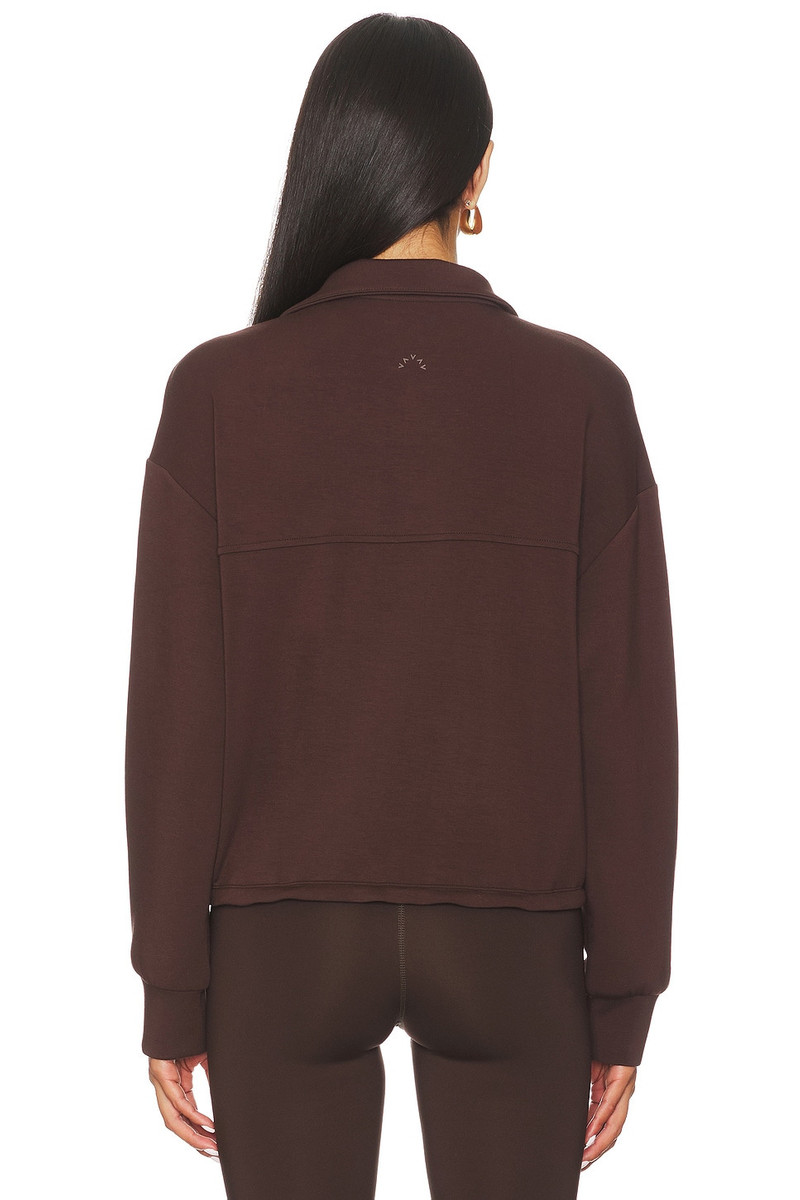 VARLEY Sian Cropped Half Zip Mid Layer outlook